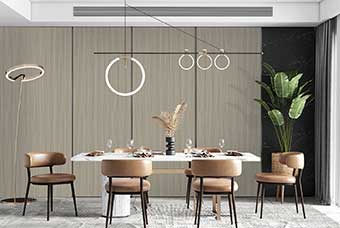 巢湖轻奢风格-餐厅