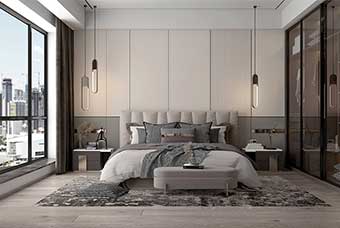 巢湖现代风格-卧室