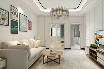 巢湖现代风格-客厅