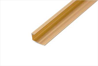 巢湖航空纤维墙咔铝合金边条（钛金氧化）