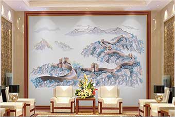 巢湖森佰汇航空纤维墙咔（唯我中华）