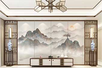 巢湖森佰汇航空纤维（山水画系列）