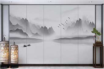 巢湖森佰汇航空纤维（山水画系列）