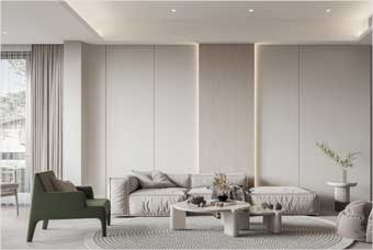 巢湖客厅空间案例