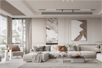 巢湖客厅空间案例