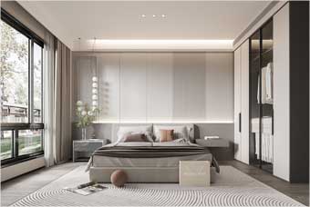 巢湖卧室空间案例
